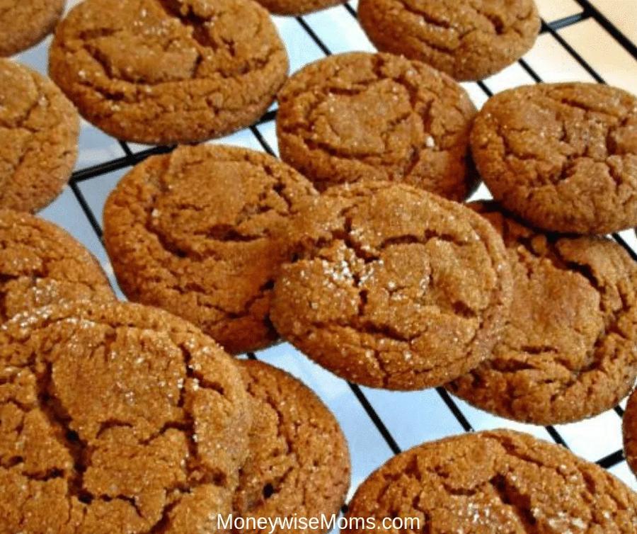 Old School Soft Molasses Cookies Recipe