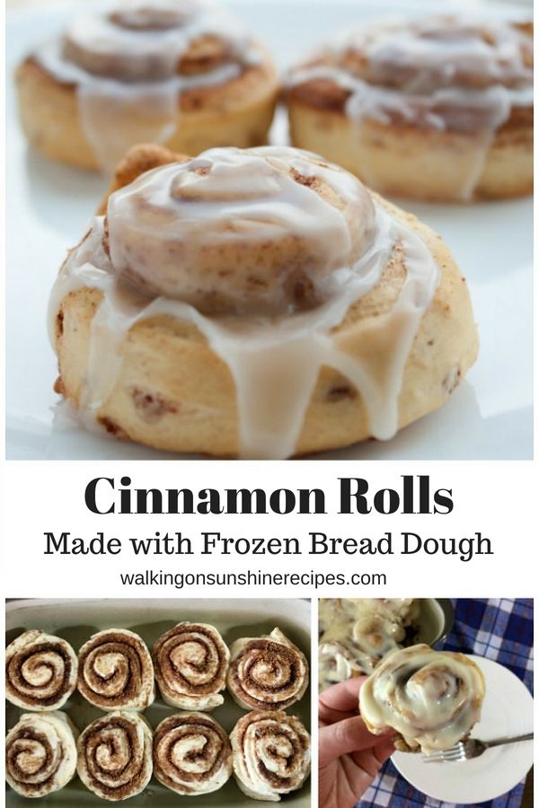 Frozen Bread Dough Cinnamon Rolls