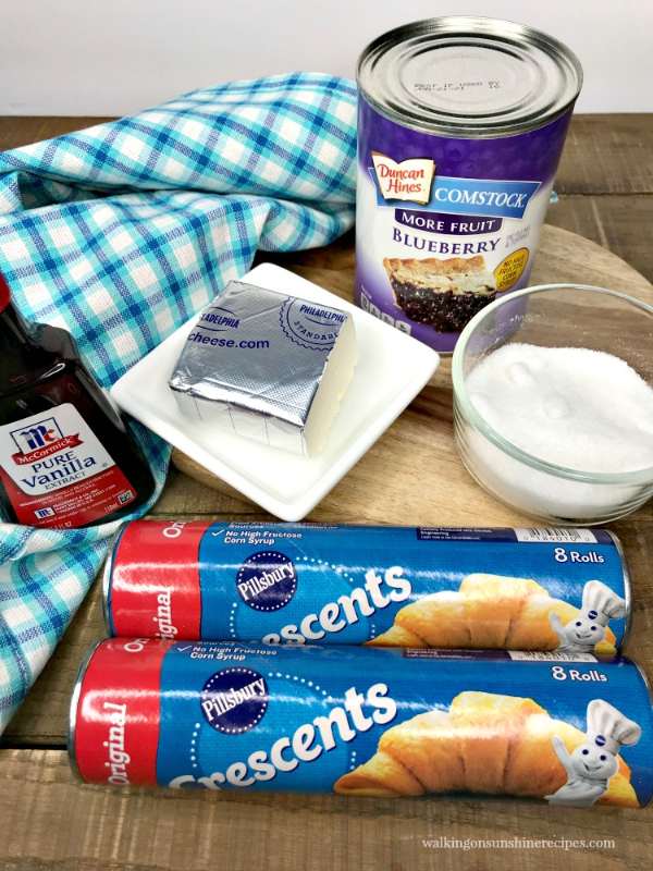 Blueberry Cream Cheese Danish Recipe