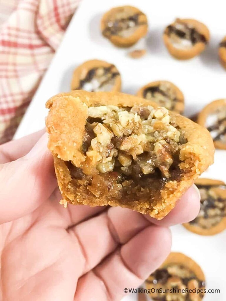 Pumpkin Spice Pecan Cookie Cups