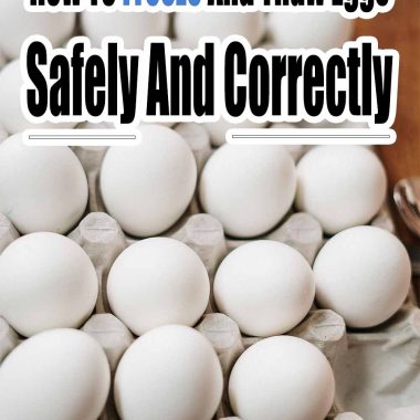 How To Freeze And Thaw Your Eggs Safely And Correctly