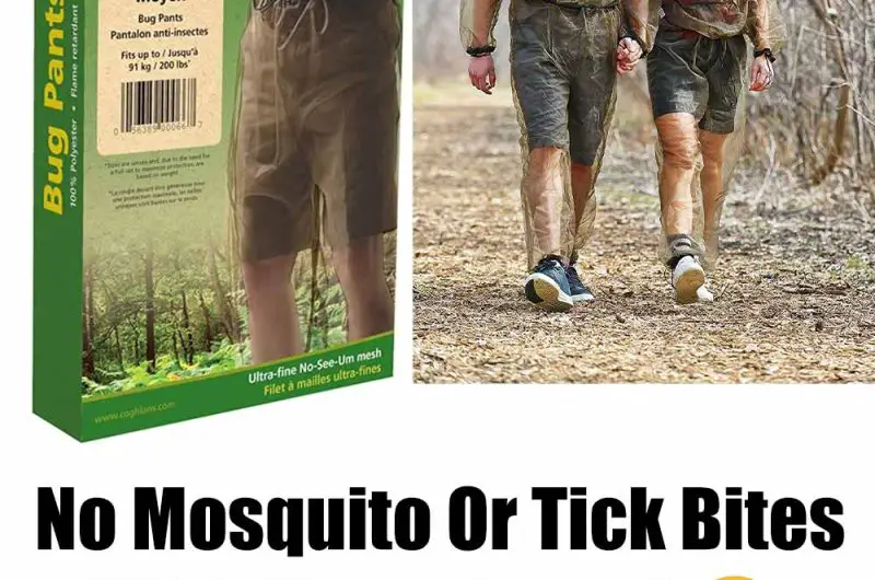 No mosquito bites with these pants! 😆