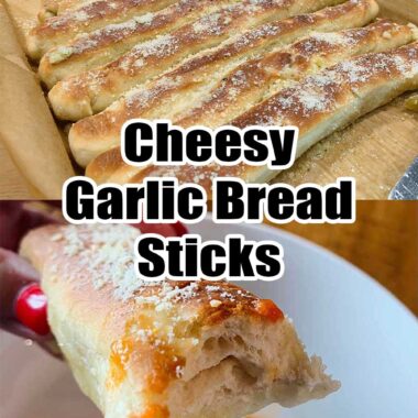 Cheesy Garlic Bread Sticks