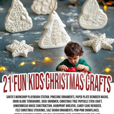 21 Christmas Craft Ideas And Activities For Kids