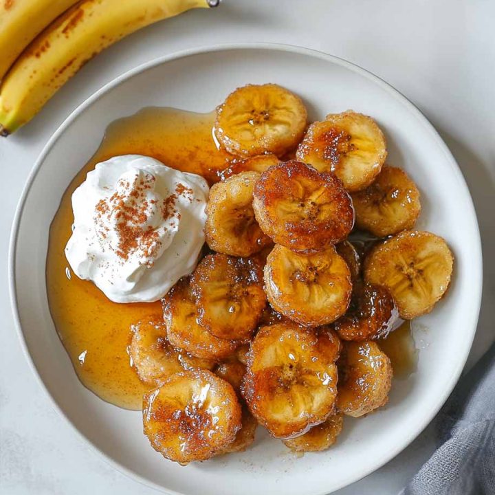 Fried Cinnamon Bananas