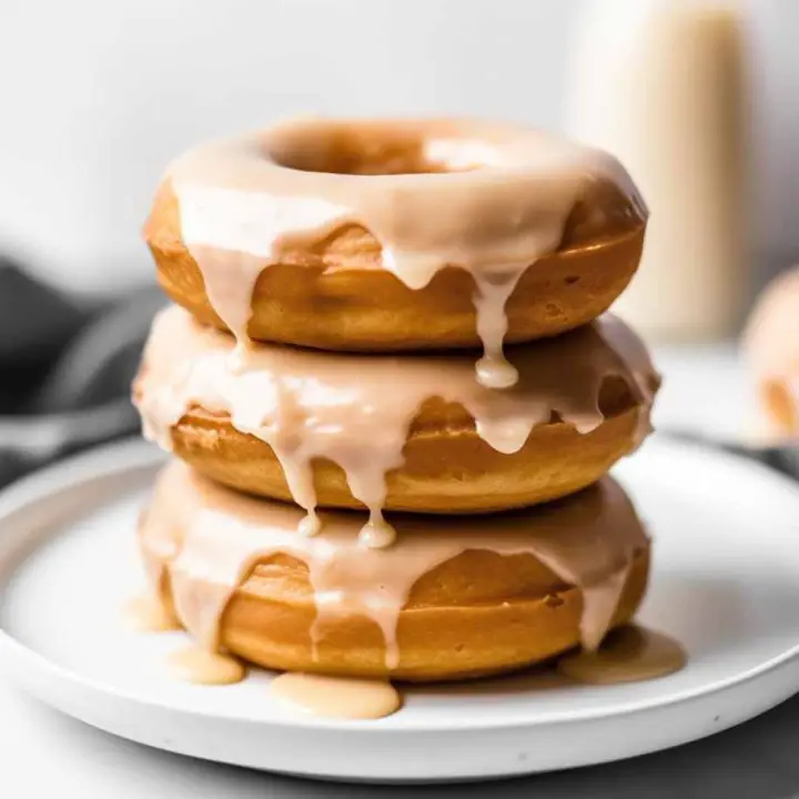 Maple Pumpkin Donuts