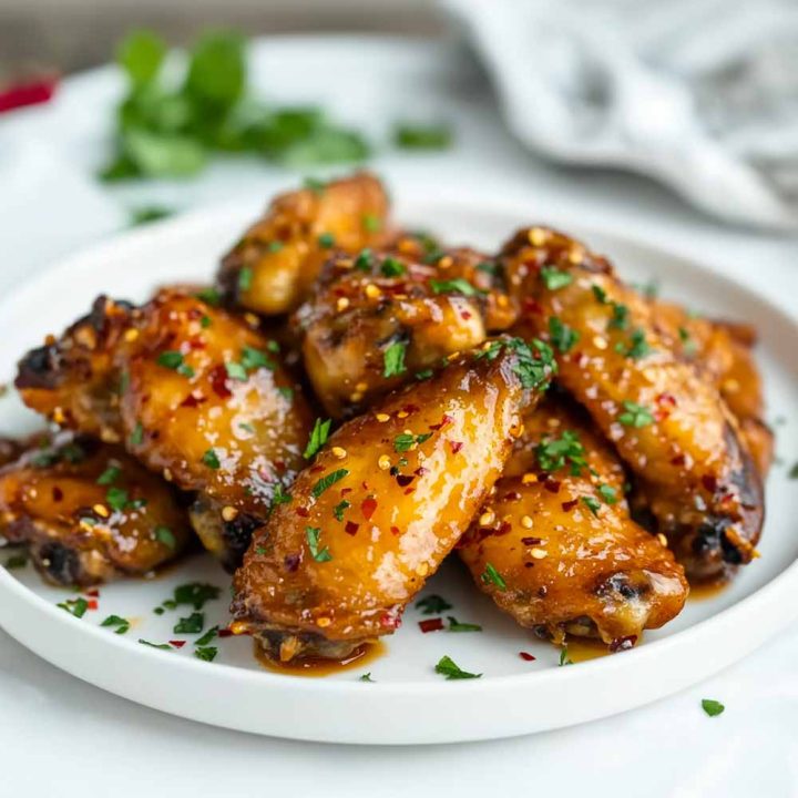 Spicy Honey Glazed Chicken Wings