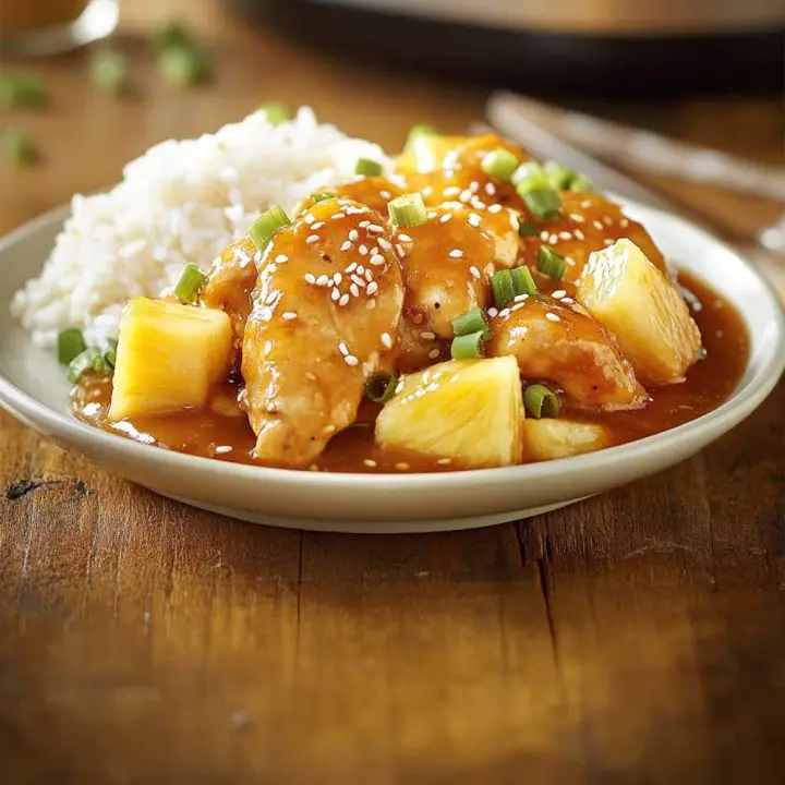 Slow Cooker Pineapple Chicken Recipe