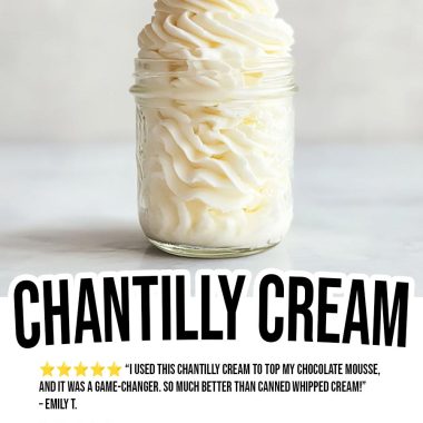 Chantilly Cream