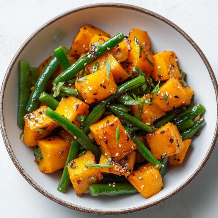 Green Bean and Butternut Squash Stir-Fry Recipe