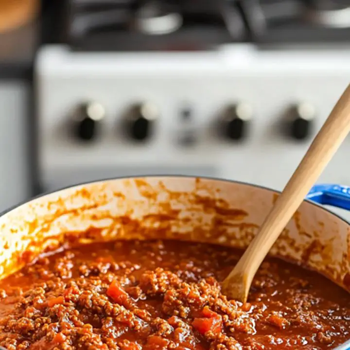 The BEST Homemade Meat Sauce Recipe