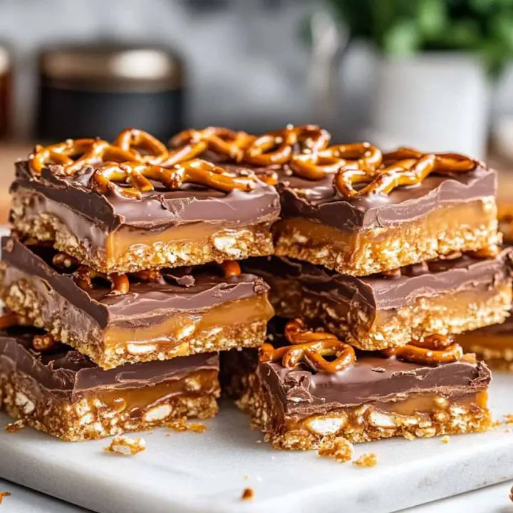 Toffee Pretzel Crack Bars!