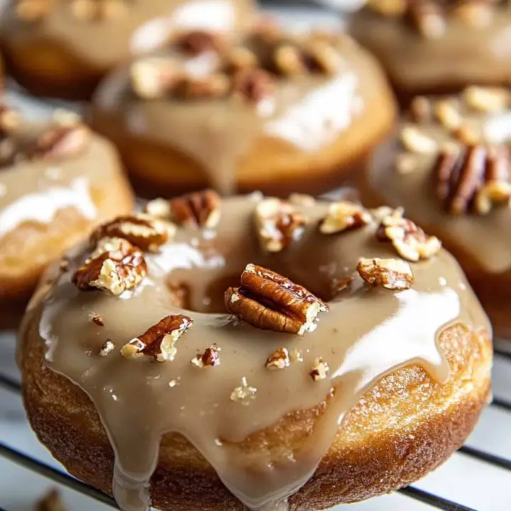 Maple Pecan Donuts