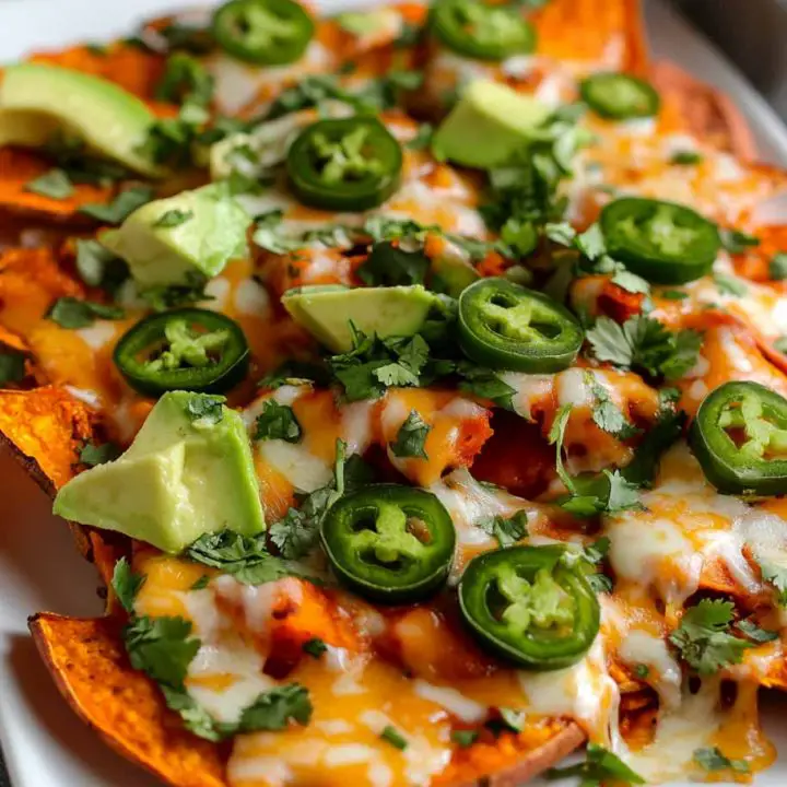 Loaded Sweet Potato Nachos