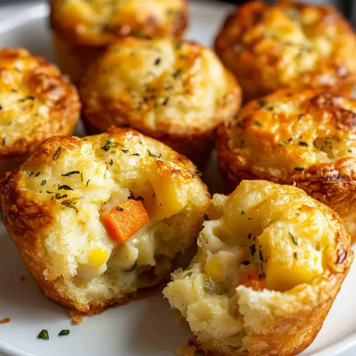 Mini Pot Pie Muffins