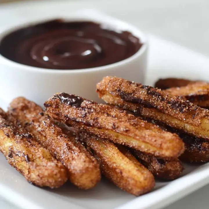 Mexican Hot Chocolate Churros