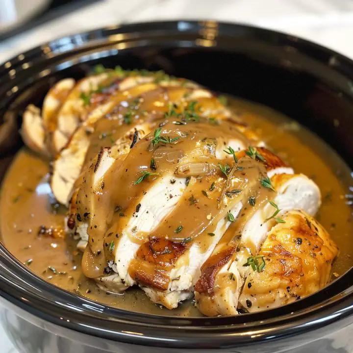 Crockpot Chicken & Gravy