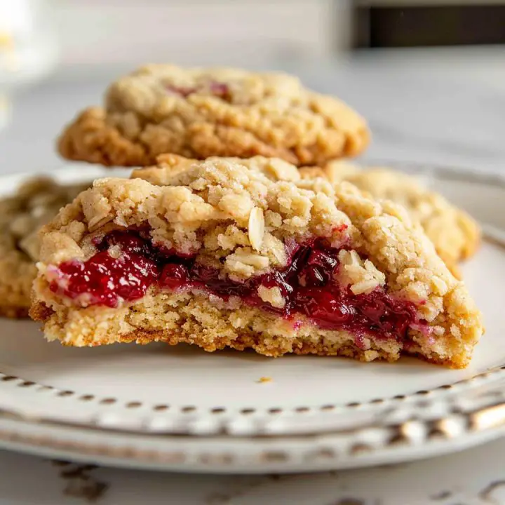 Copycat Costco Raspberry Crumble Cookies