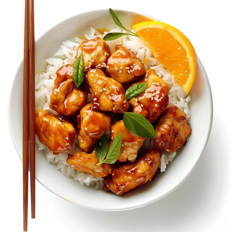 4 ingredient orange chicken funcraftykitchen