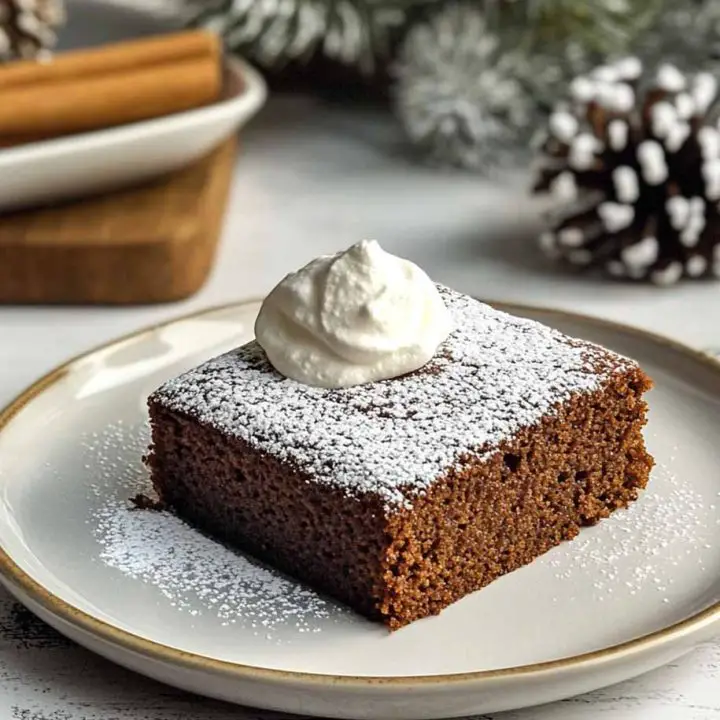 Old-Fashioned Gingerbread Cake