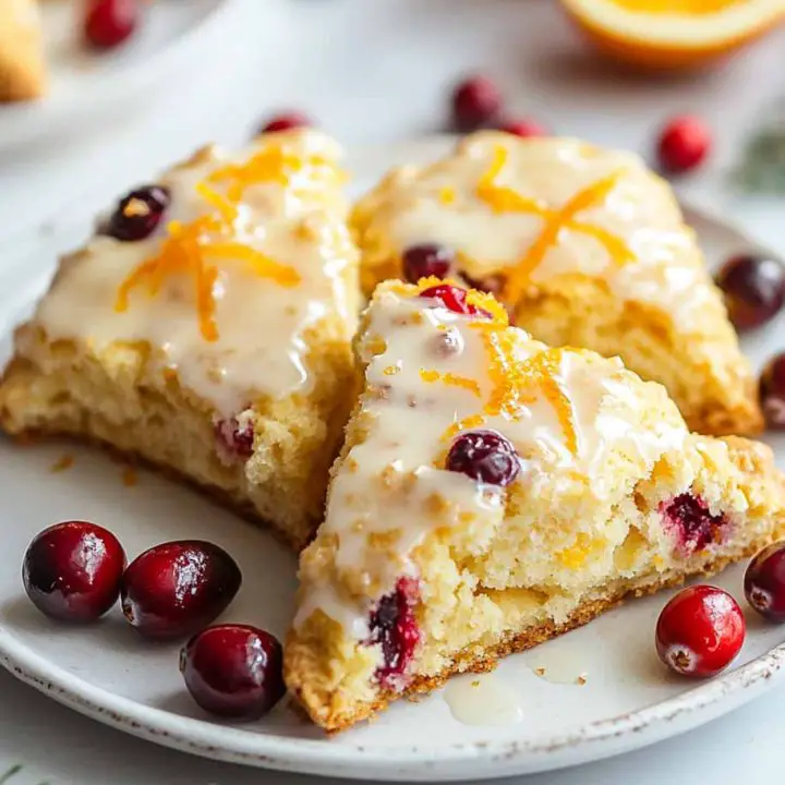 Cranberry Orange Scones