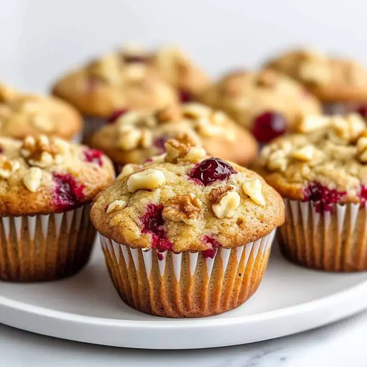 Cranberry Walnut Muffins