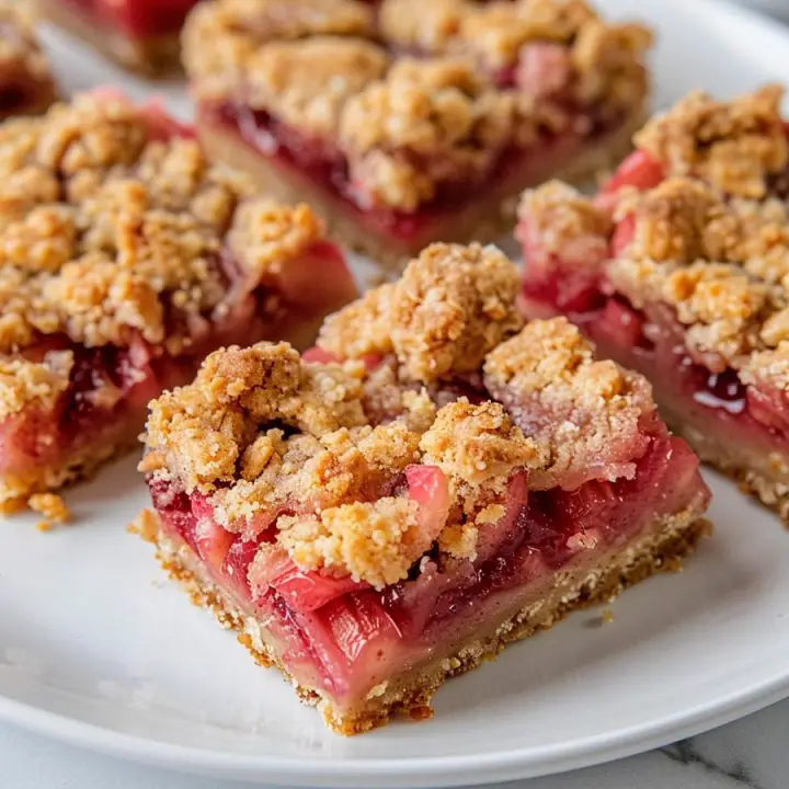 Rhubarb Breakfast Cakes