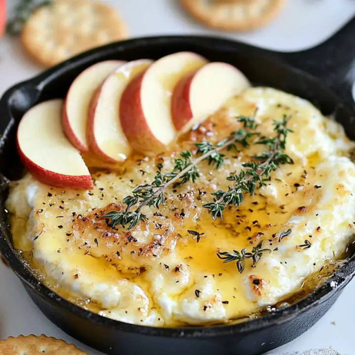 Baked Brie with Honey and Thyme