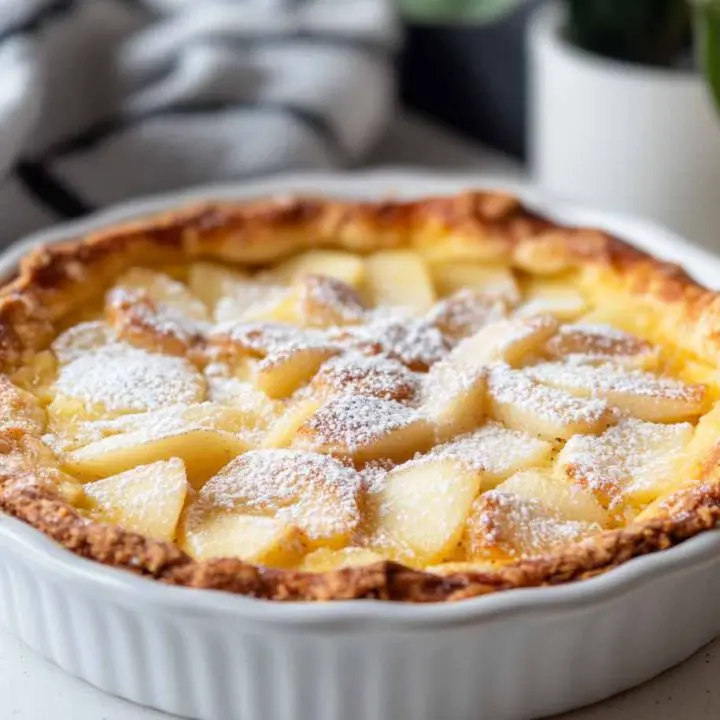 Pear and Almond Clafoutis