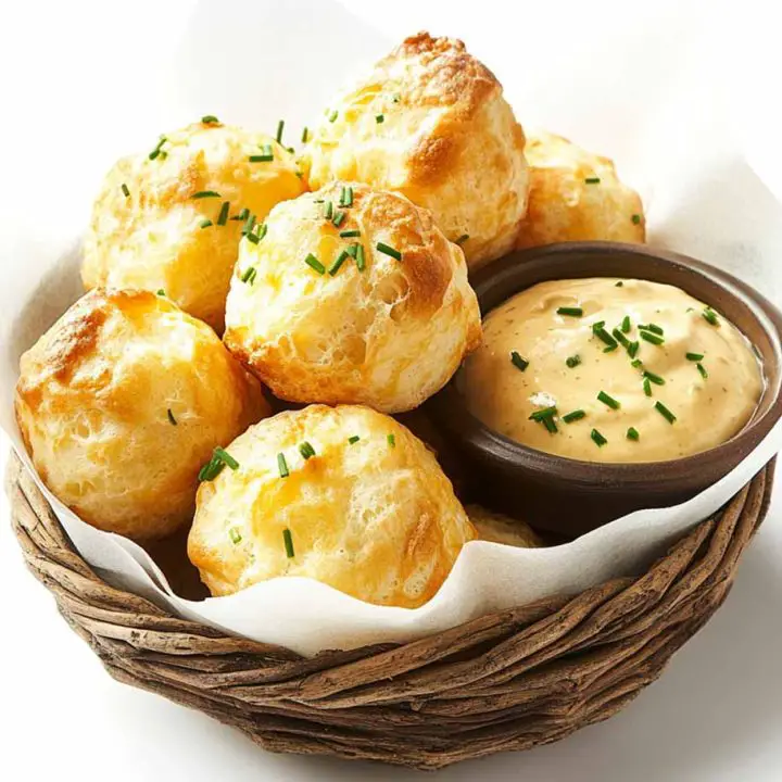 Cheddar And Chive Gougères