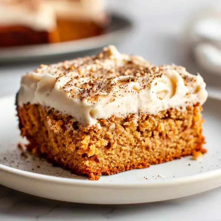 Spiced Parsnip Cake with Cream Cheese Frosting