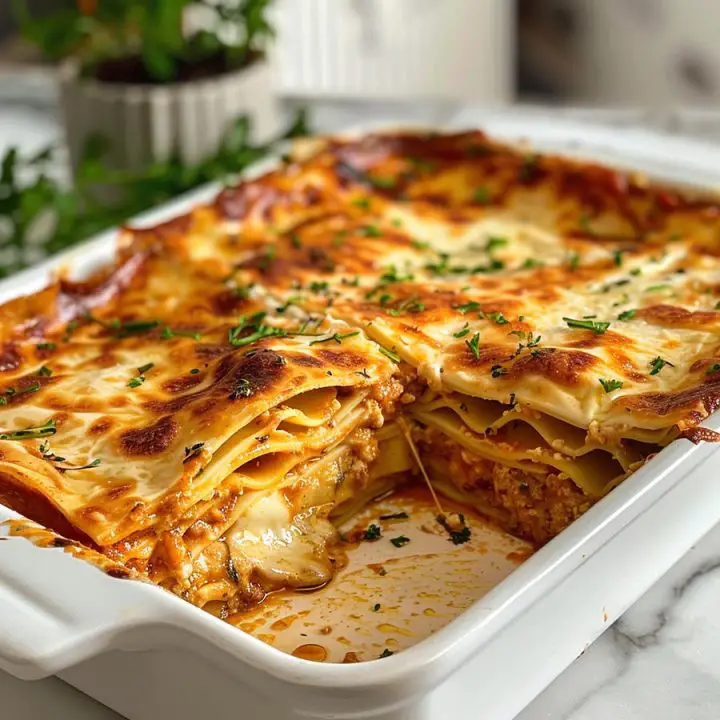 Homemade Chicken Lasagne