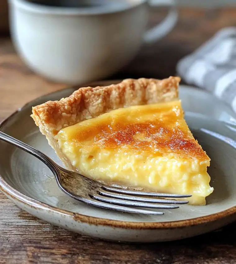 Buttermilk Chess Pie - FunCraftyKitchen