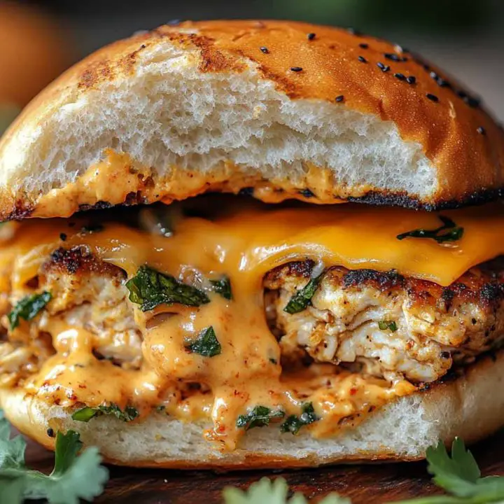 Cajun Chicken Burgers