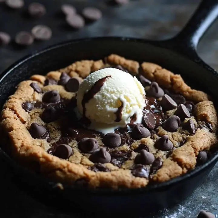 Chocolate Chip Skillet Cookie