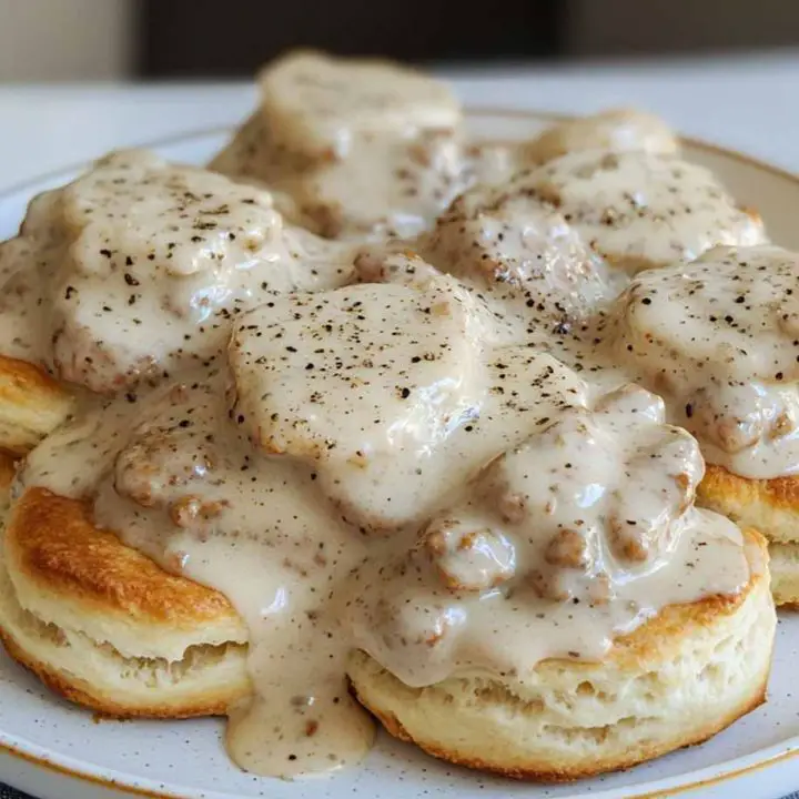 Biscuits And Sausage Gravy