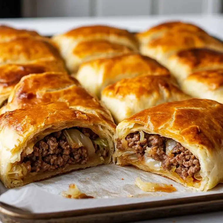 Hearty Homemade Runza Rolls - FunCraftyKitchen