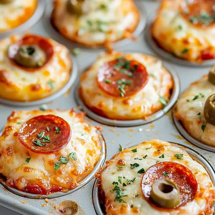 Muffin Tin Mini Pizzas