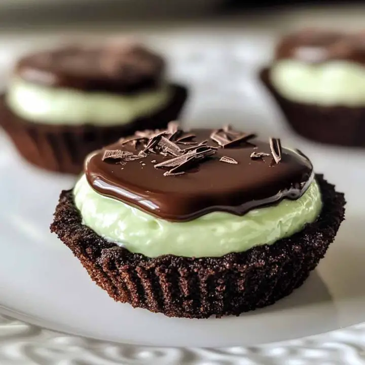 Mini Grasshopper Pies