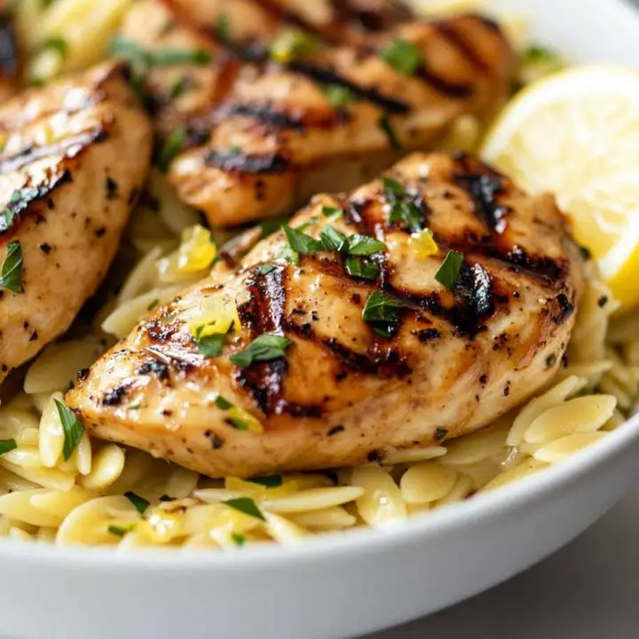 Lemon Chicken Orzo