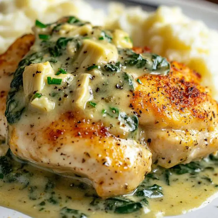 Spinach Artichoke Chicken