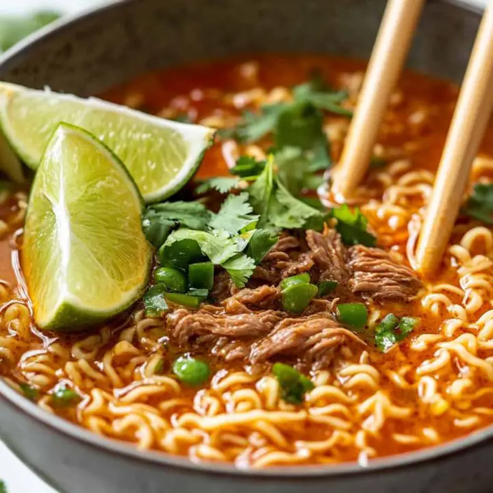 Spicy Birria Ramen Fusion