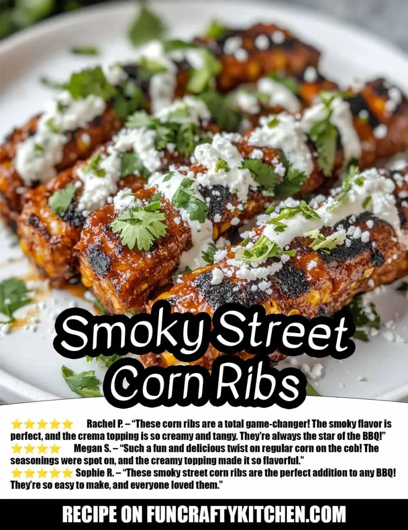 Smoky Street Corn Ribs - FunCraftyKitchen