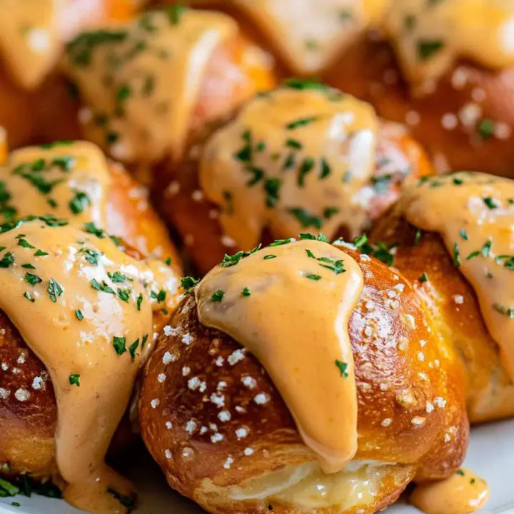 Pimento Cheese-Stuffed Pretzel Bites