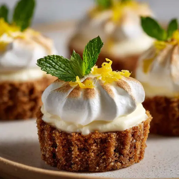 Frozen Lemon Meringue Bites