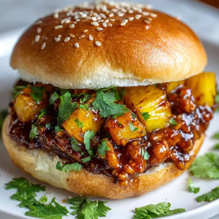 Pineapple Teriyaki Sloppy Joes