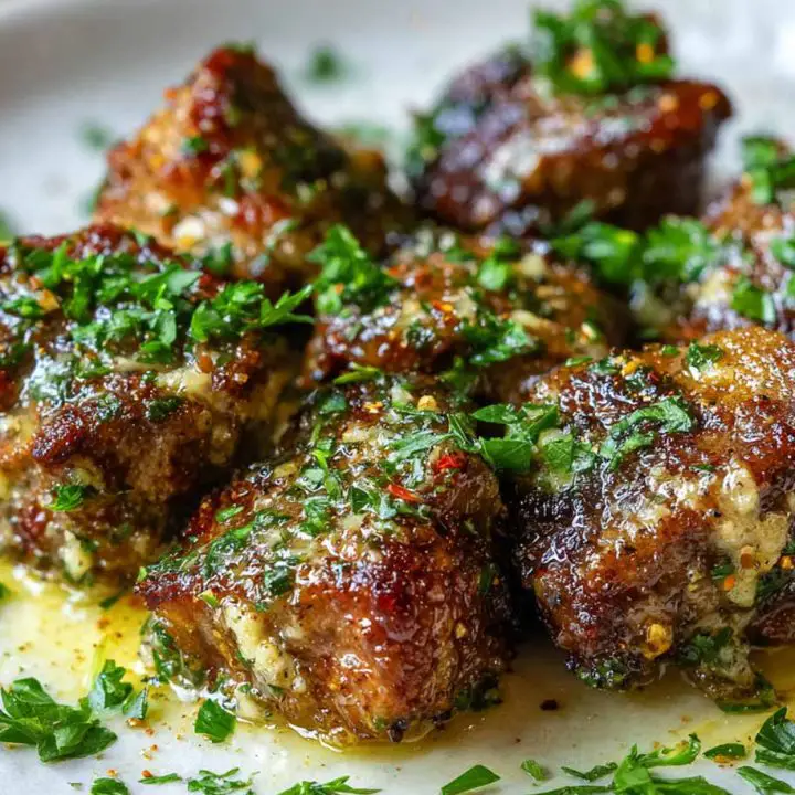 Cowboy Butter Steak Bites