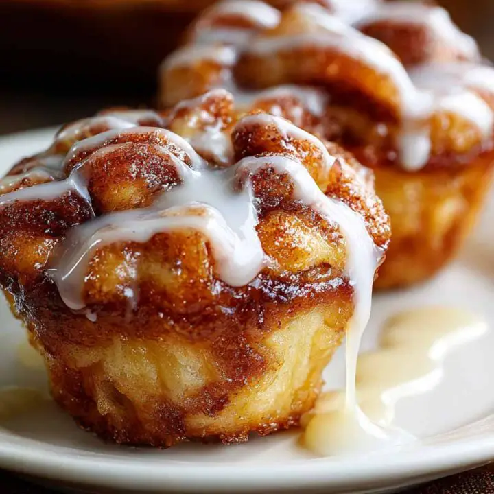 Cinnamon Roll Monkey Bread Muffins