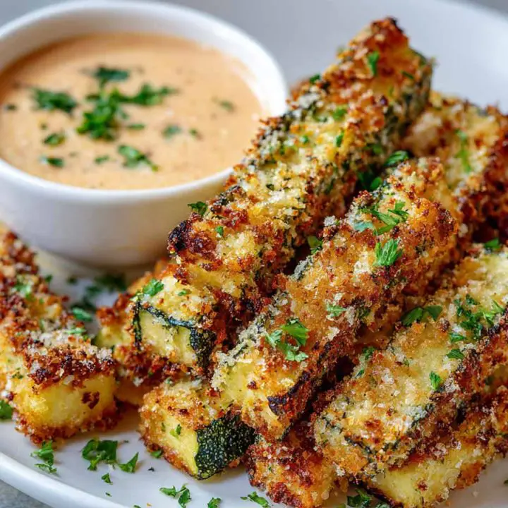 Parmesan Crusted Zucchini Fries