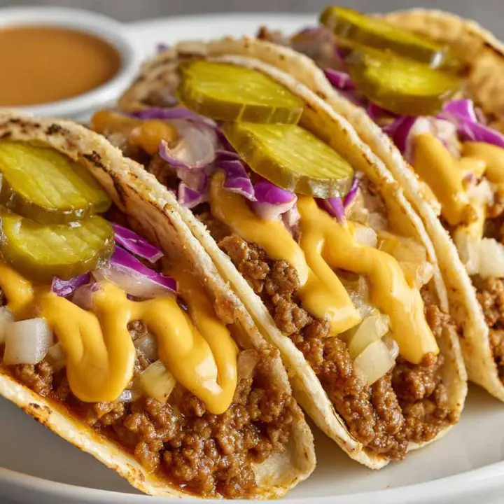 Big Mac Smash Tacos